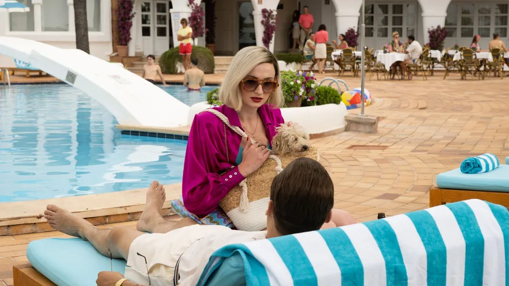 A still image from Sophie Turner's new true crime drama 'Joan' streaming now on Stan.