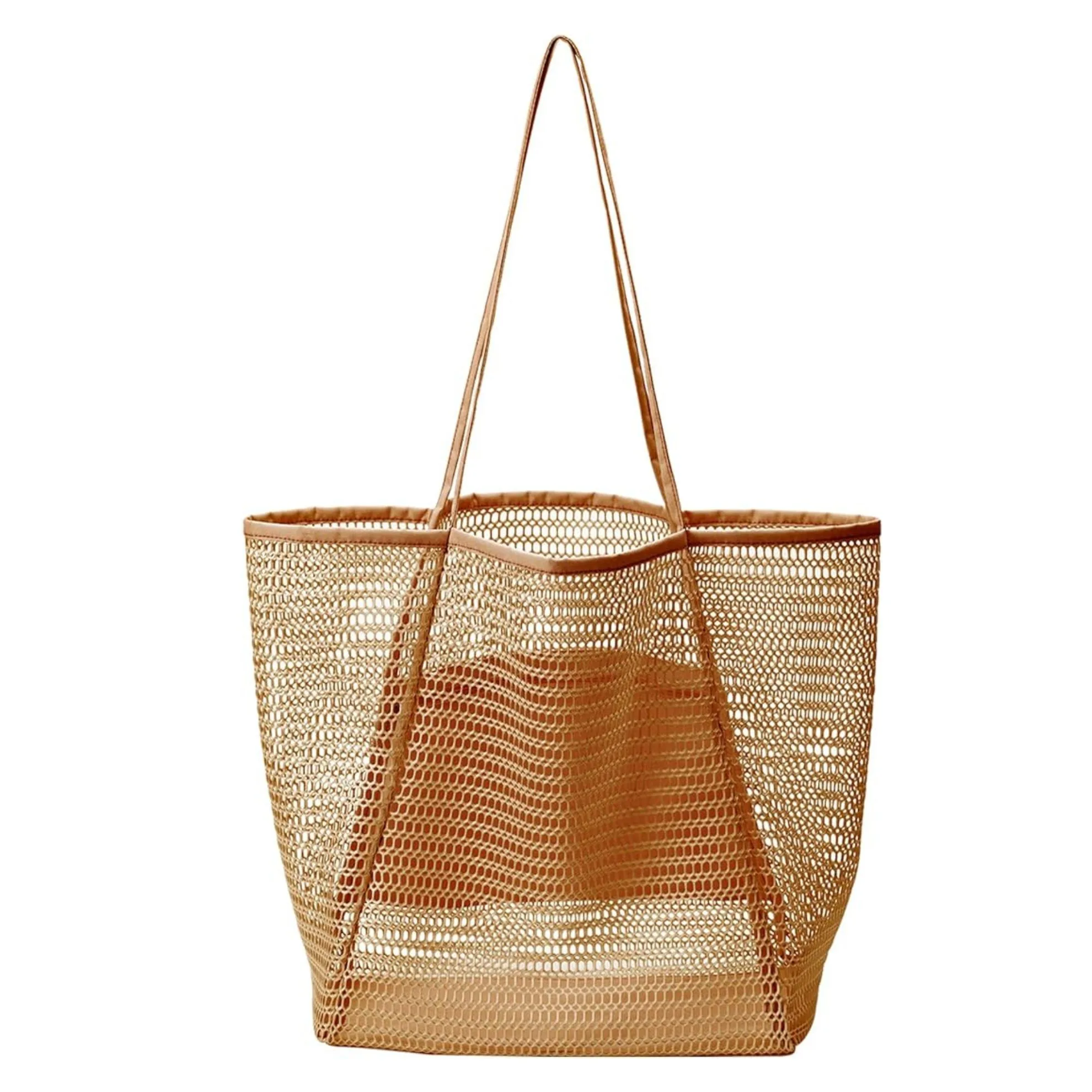 This effortless tote will bring relaxed elegance to your everyday life. Large enough to toss your book, drink bottles, and towels in, it's perfect for a European getaway (hello lightweight packing). We see it being a staple in our summer rotation. 