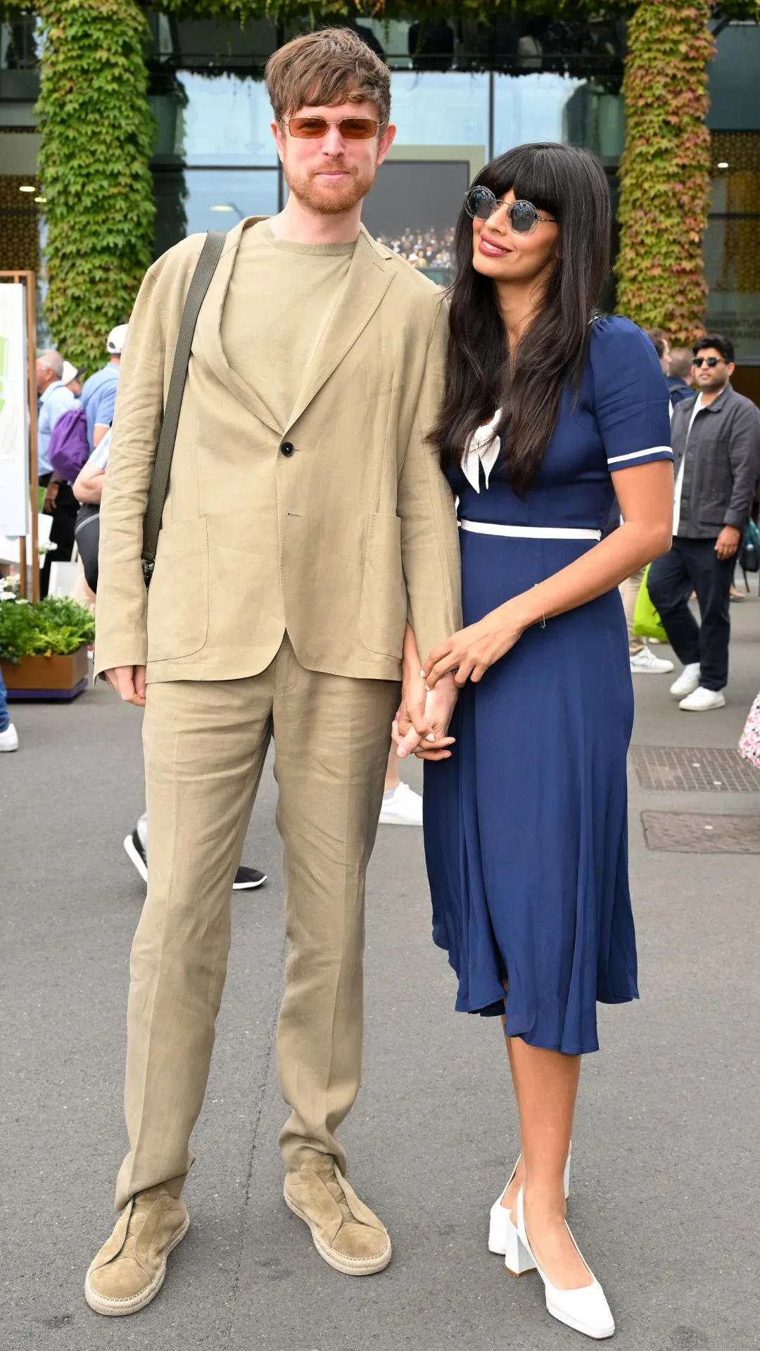 James Blake and Jameela Jamil