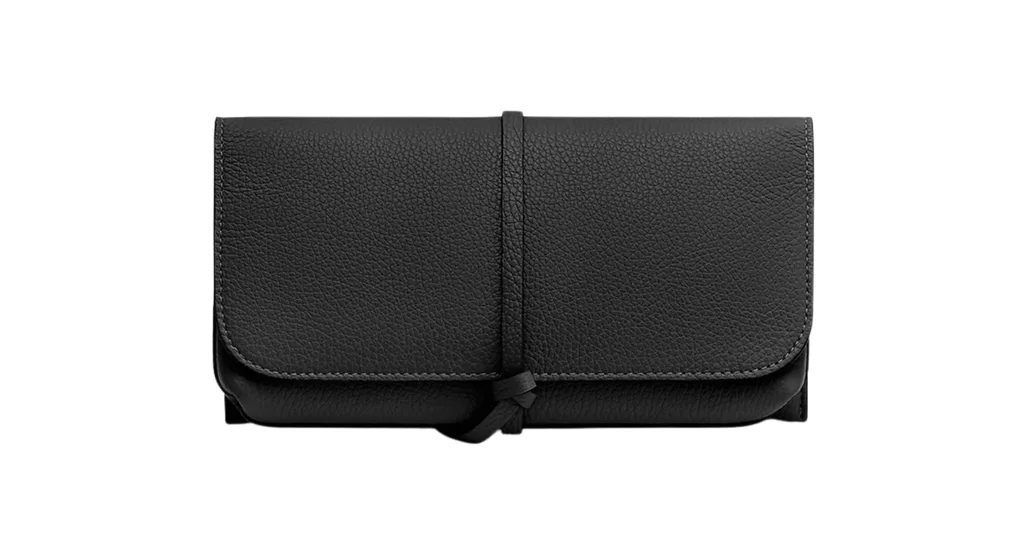 Best makeup bags for travel_Cuyana Travel Beauty Roll