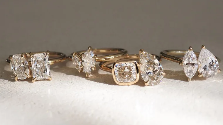 Unique engagement rings.