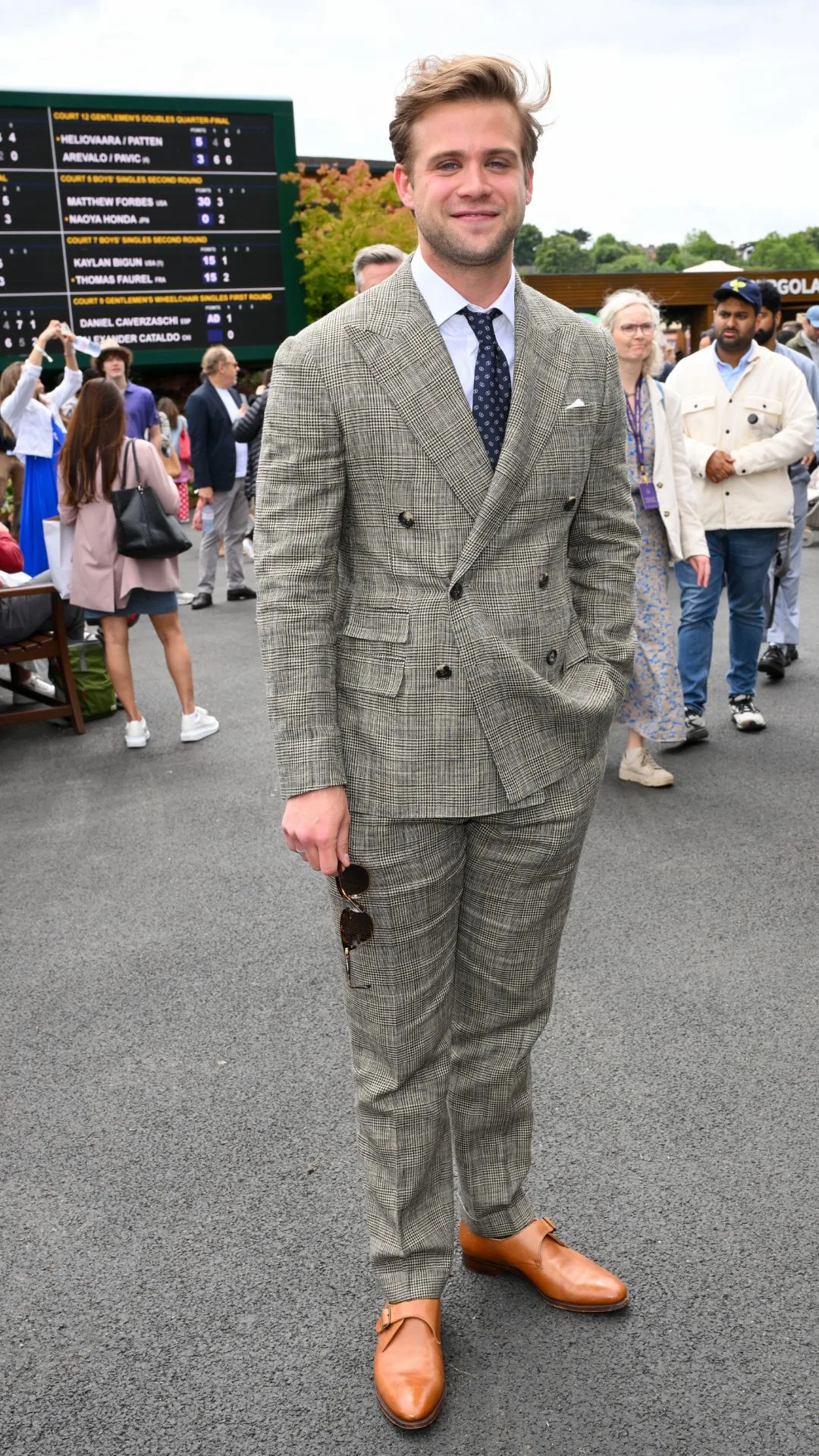 Wimbledon Fashion Leo Woodall