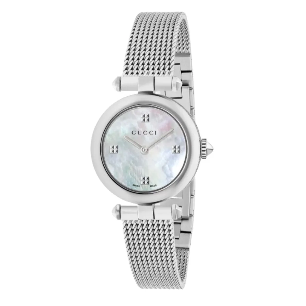 gucci silver watch