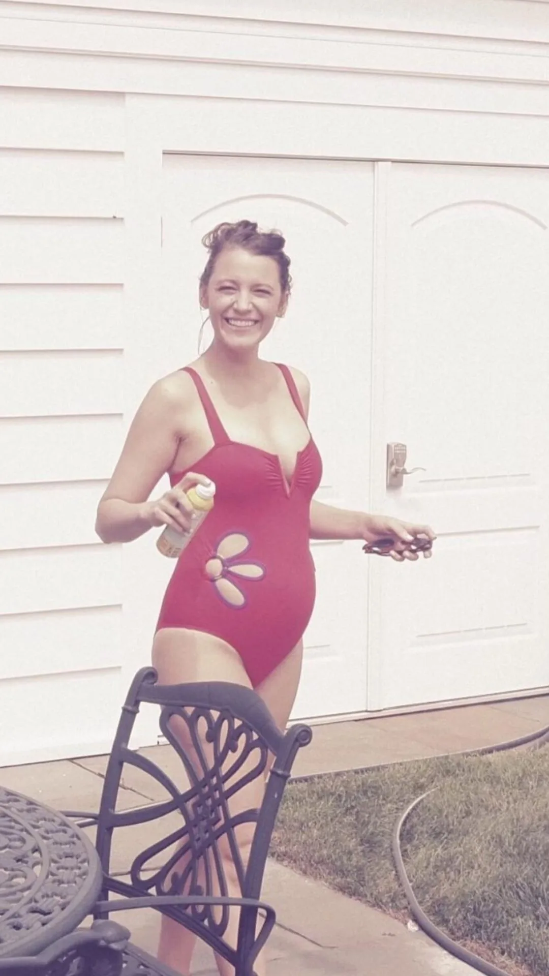 Blake Lively's fourth pregnancy.