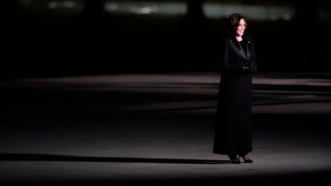 U.S. Vice-President Kamala Harris participates in a televised ceremony at the Lincoln Memorial on January 20, 2021 in Washington, DC. President Joe Biden was sworn in today as the 46th president.