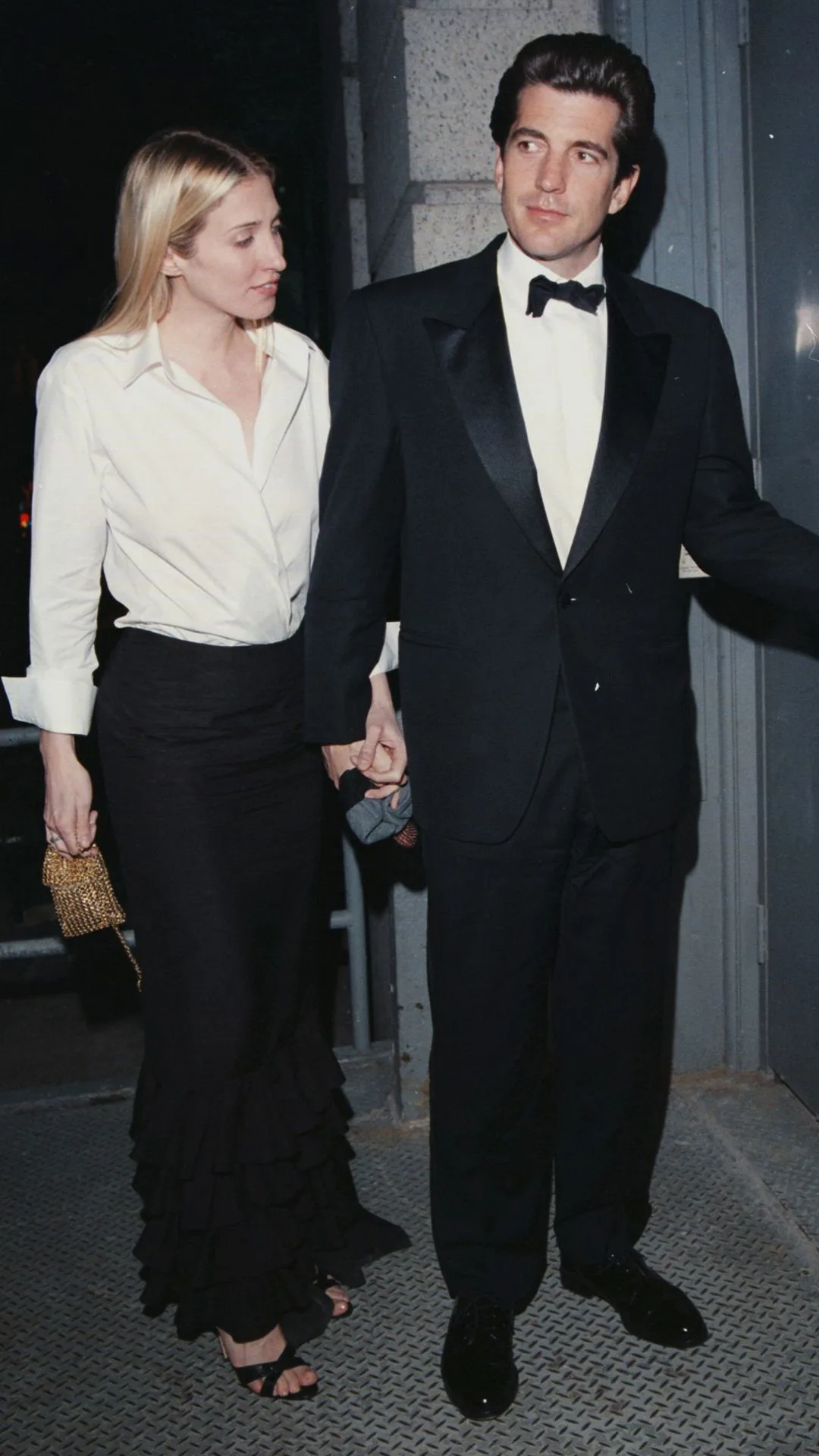 John F. Kennedy jr. & Carolyn Bessette at the "Bright Night Whitney" Annual Fundraising Gala in New York City