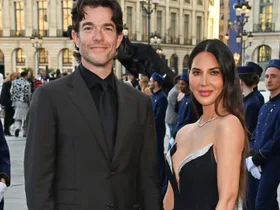 John Mulaney and wife Olivia Munn at Vogue World event in Paris