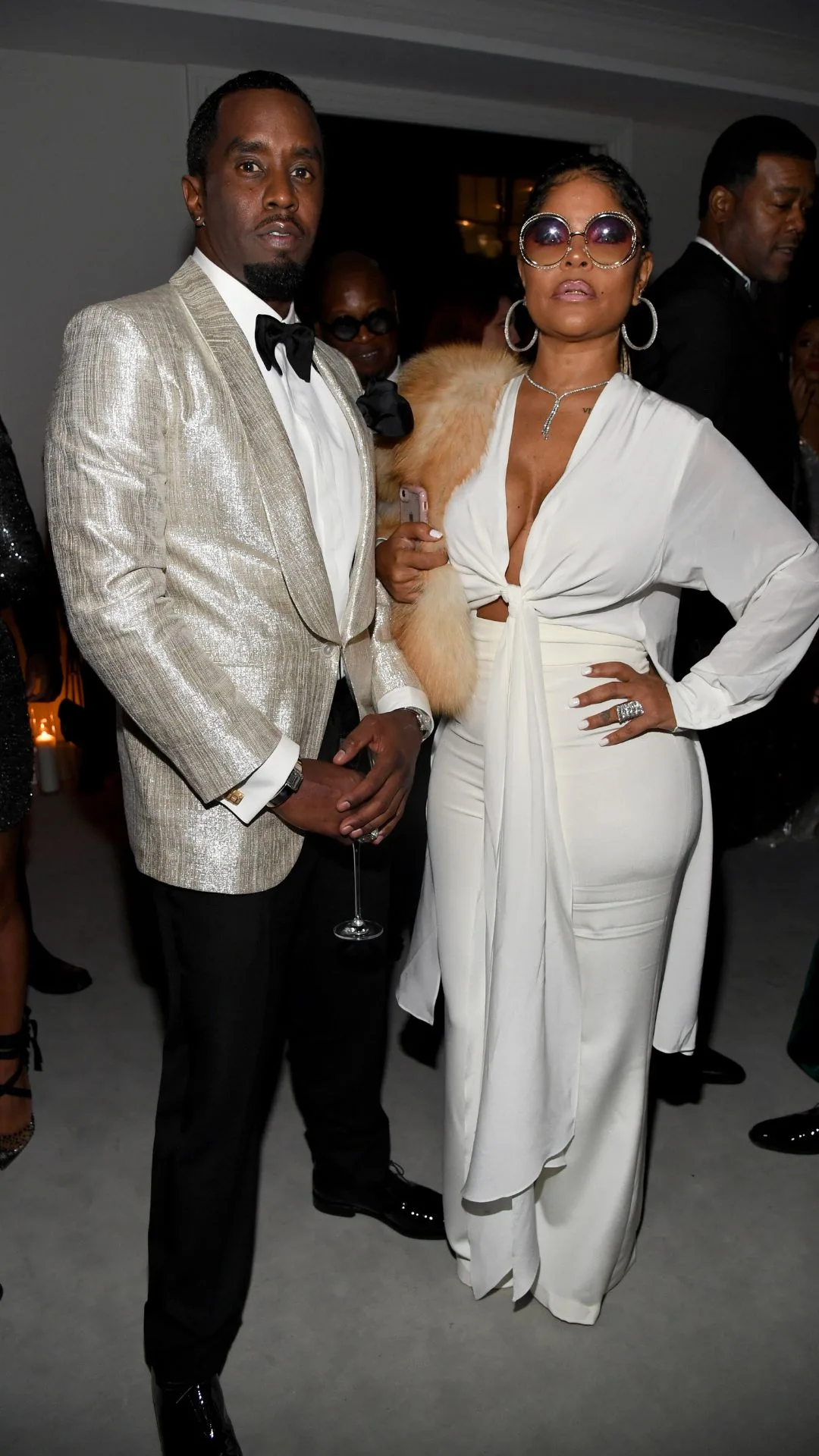 Sean Combs and Misa Hylton attend Sean Combs 50th Birthday Bash