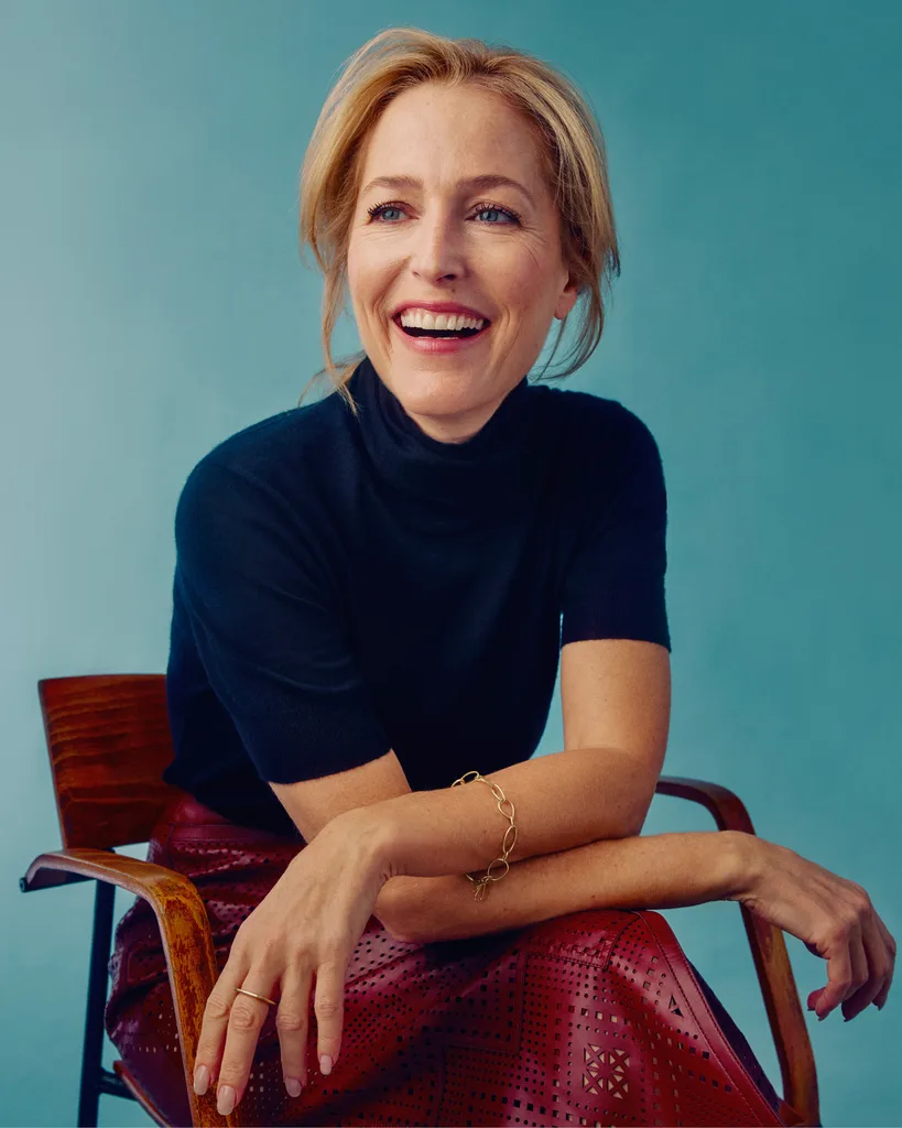 Gillian Anderson is marie claire's October cover star