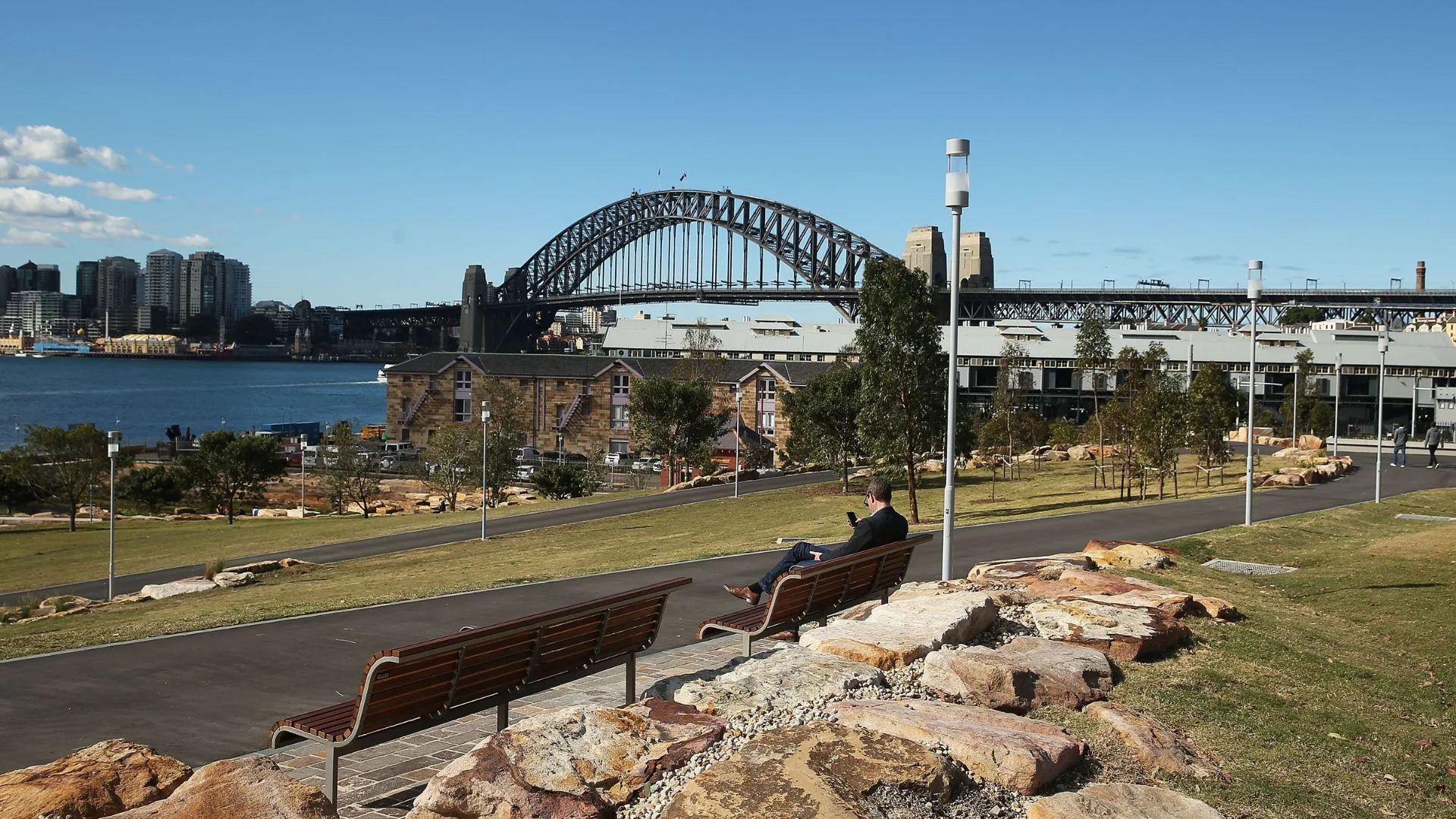 Barangaroo Reserve
New Year's Eve Fireworks vantage point