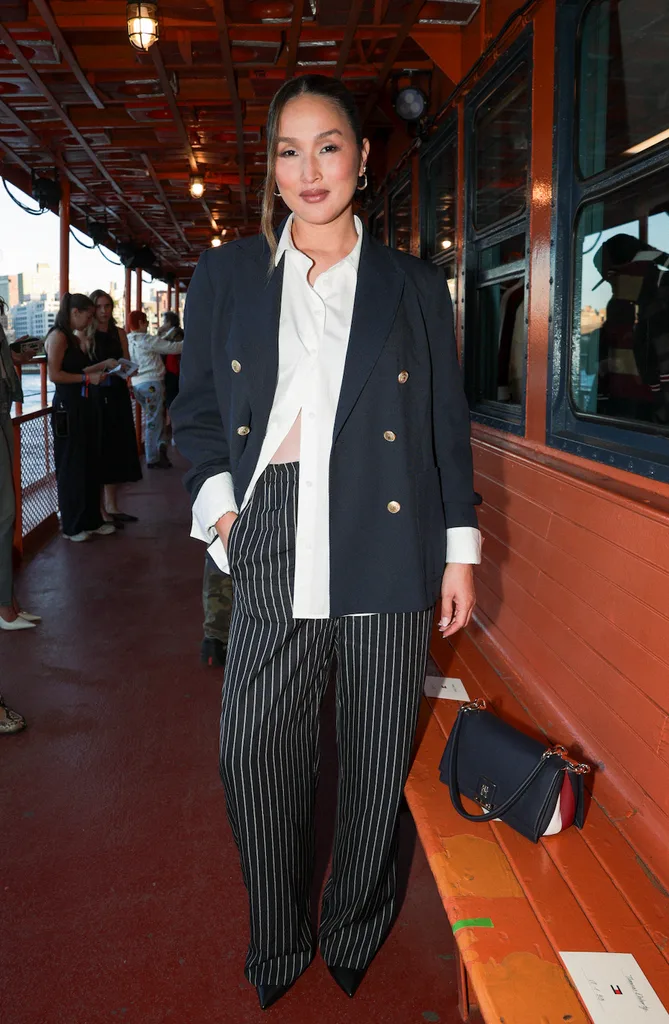 Nicole Warne at the Tommy Hilfiger show