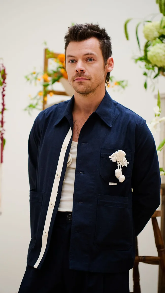 Harry Styles at S.S. Daley RTW Spring 2025