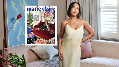 Melissa Leong on the cover of marie claire Lifestyle