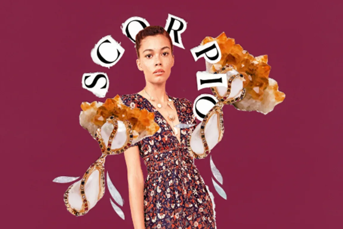 scorpio  horoscope collage