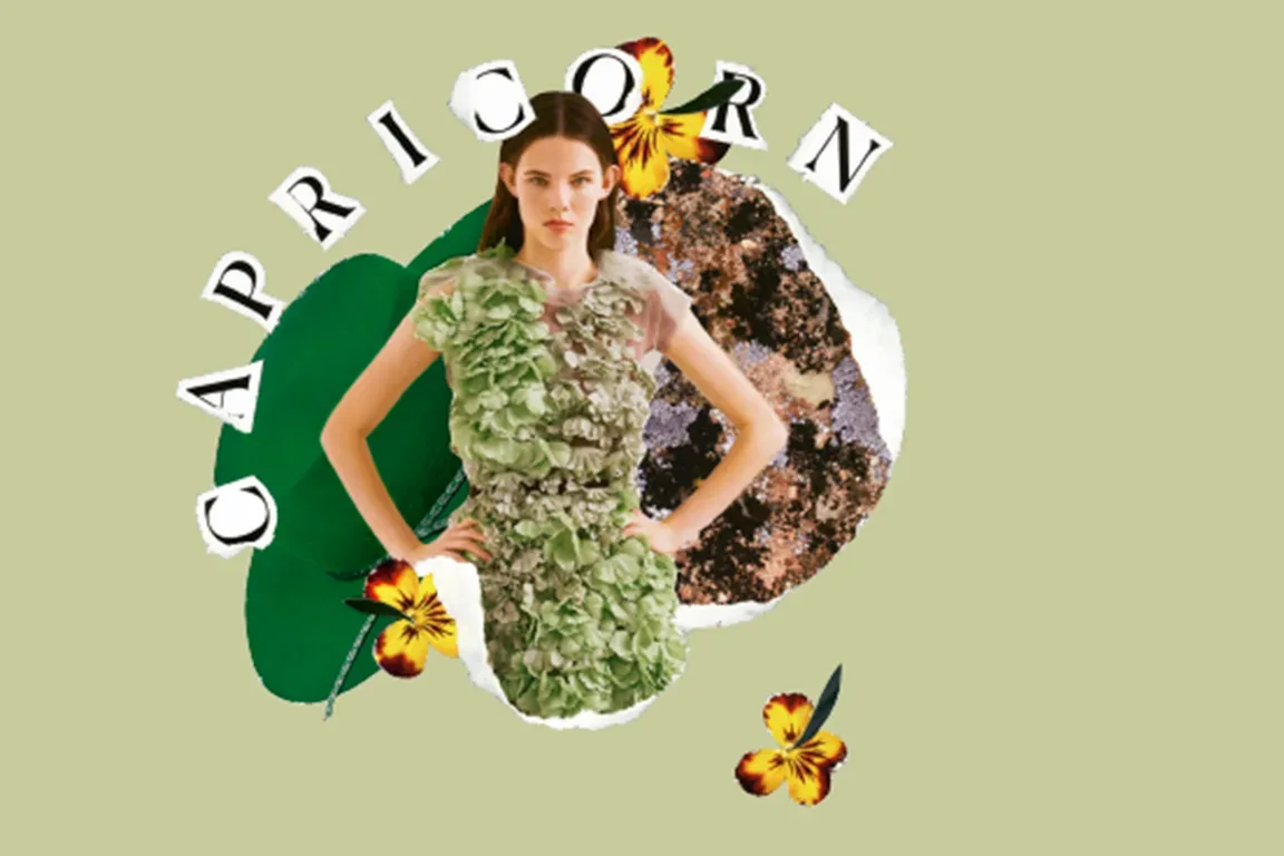 capricorn  horoscope collage