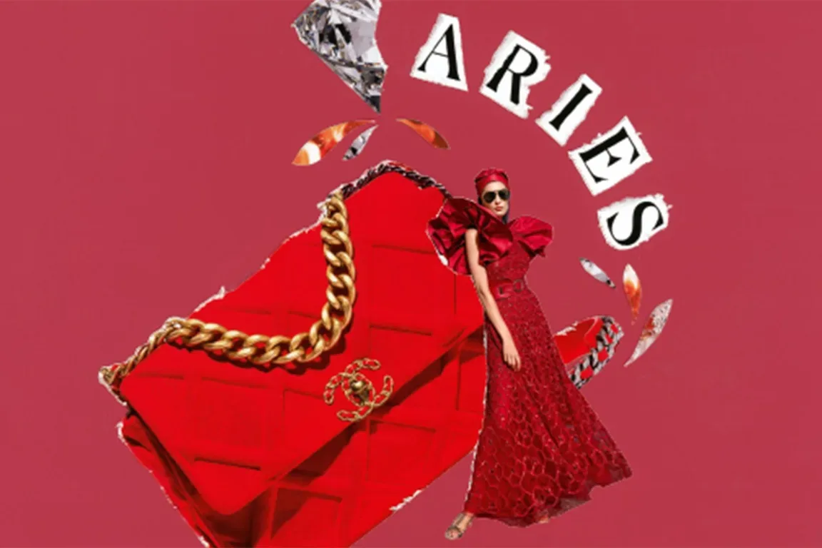 aries  horoscope collage