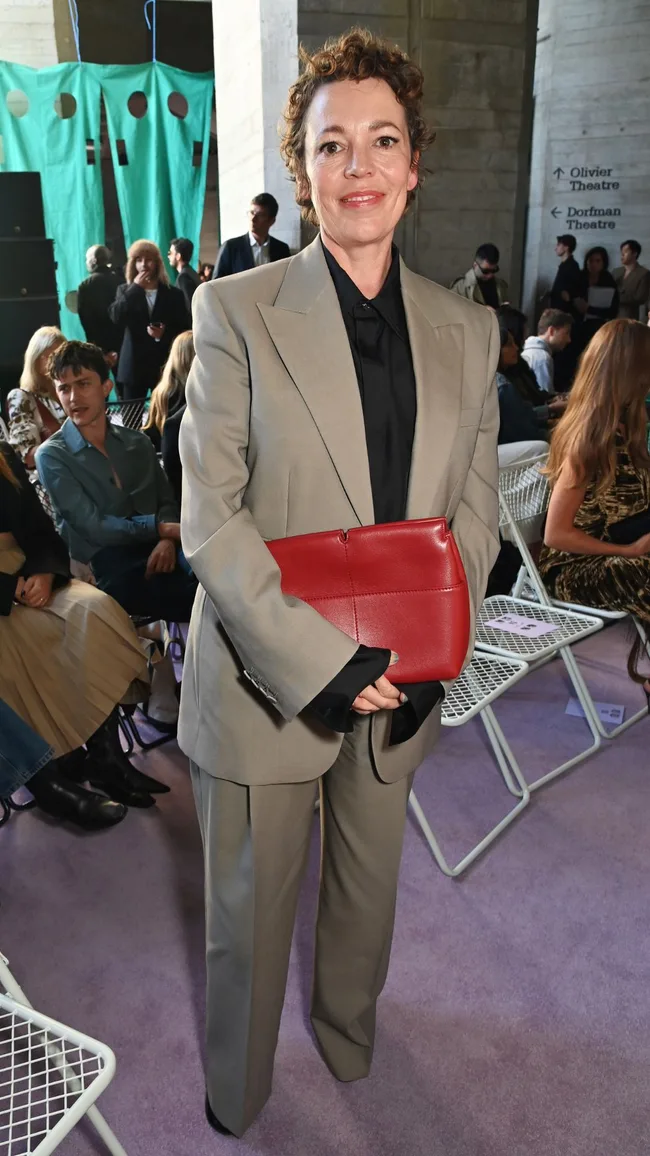 Olivia Coleman at Burberry SS25