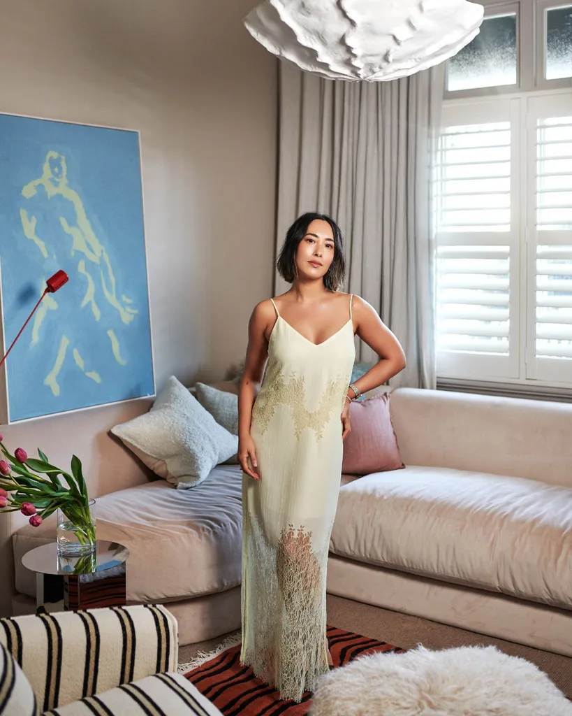 Melissa Leong Home Marie Claire Lifestyle 10 2024 living room.