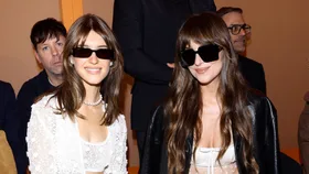 Daisy Edgar-Jones and Dakota Johnson at Gucci