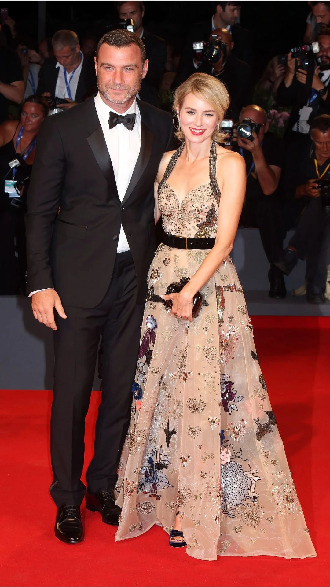 Liev Schrieber and Naomi Watts at the Venice Film Festival