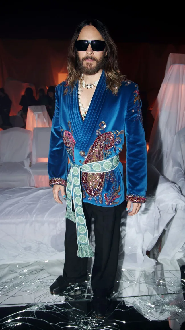 Jared Leto at Valentino