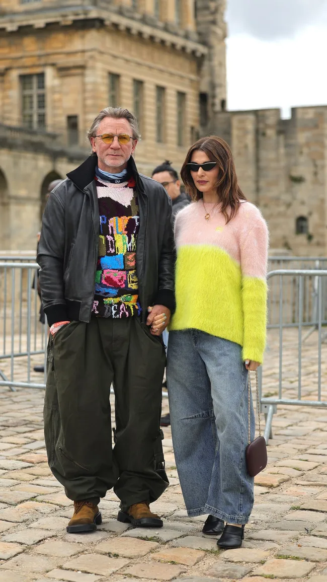 Daniel Craig and Rachel Weisz at Loewe