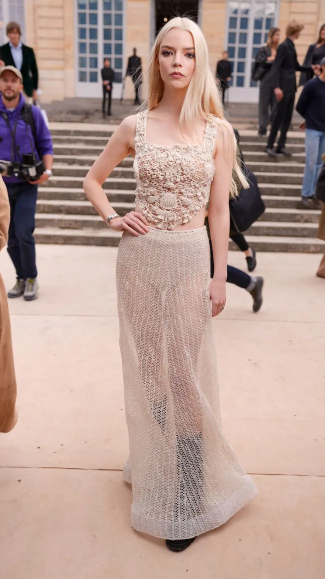 Anya Taylor-Joy at Dior