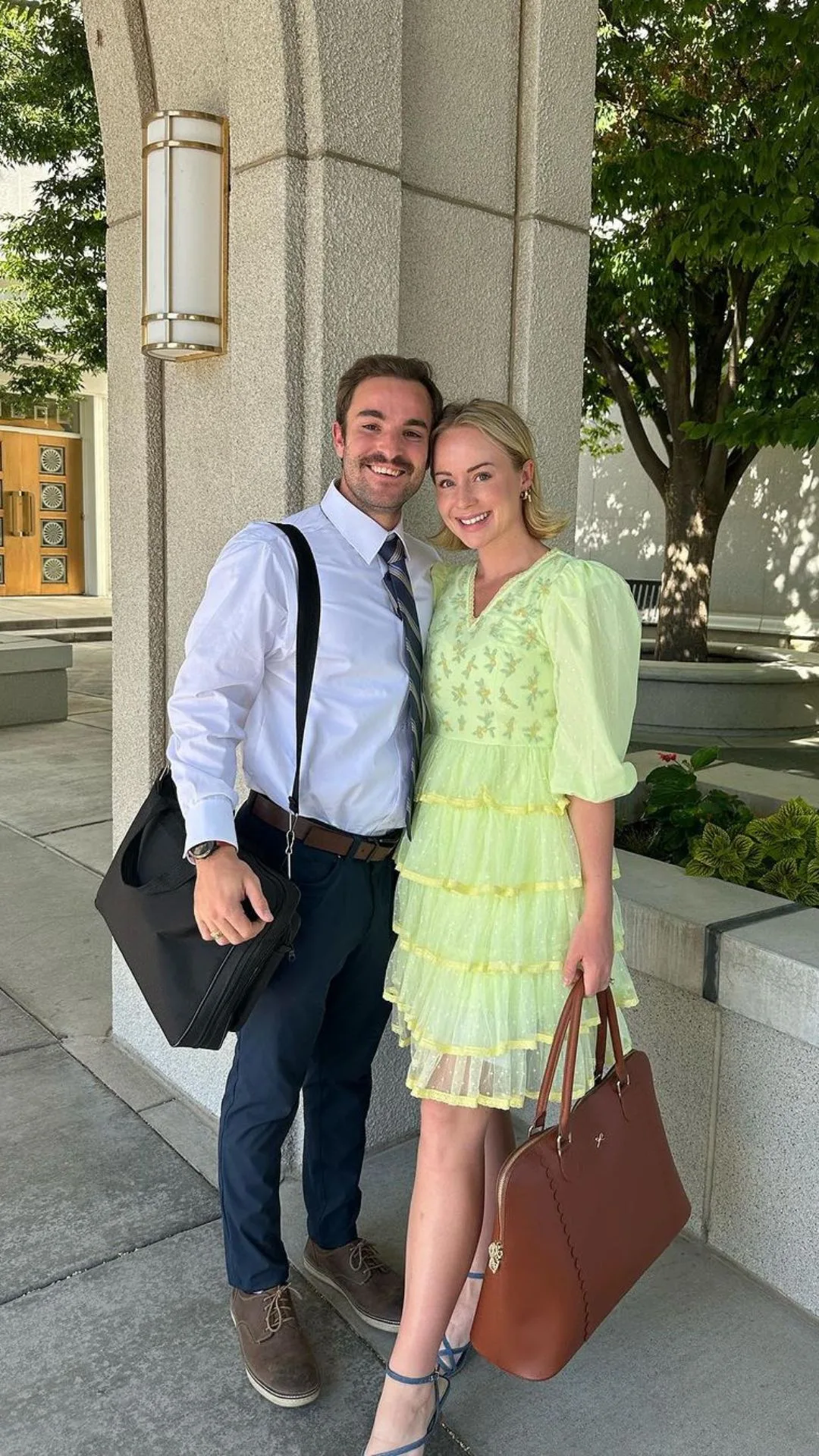 Whitenye Leavitt and her husband