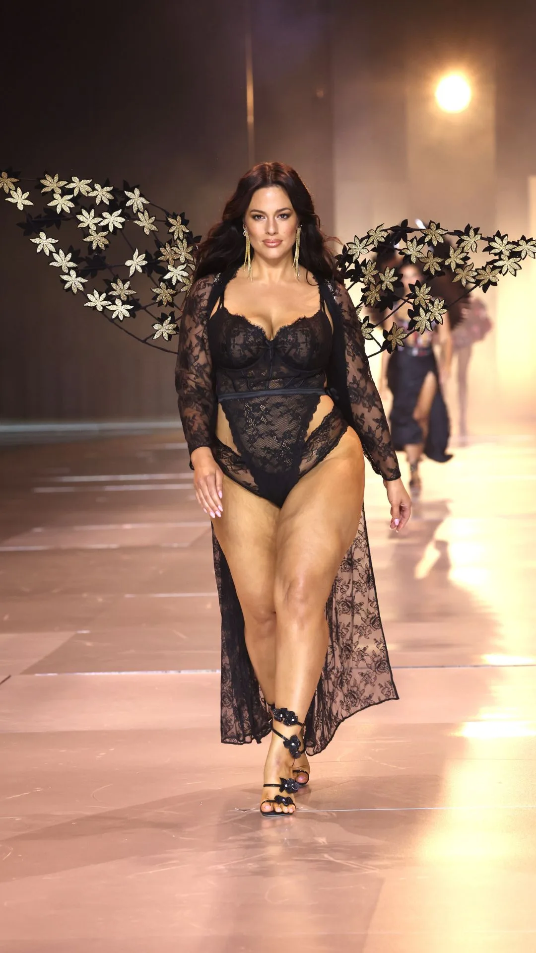 Ashley Graham walks the runway for the Victoria's Secret Fashion Show 2024