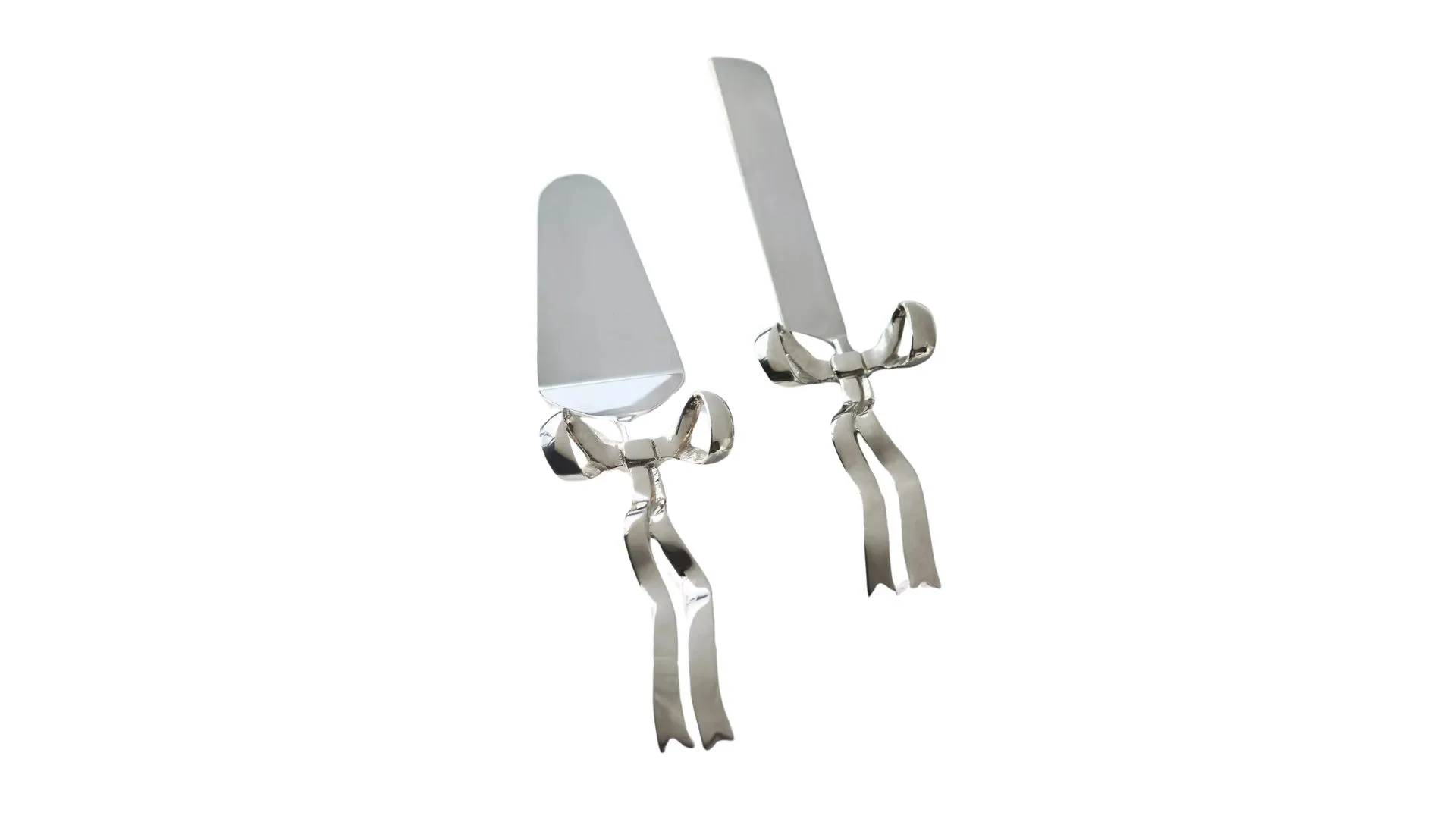 Coquette aesthetic décor bow salad servers