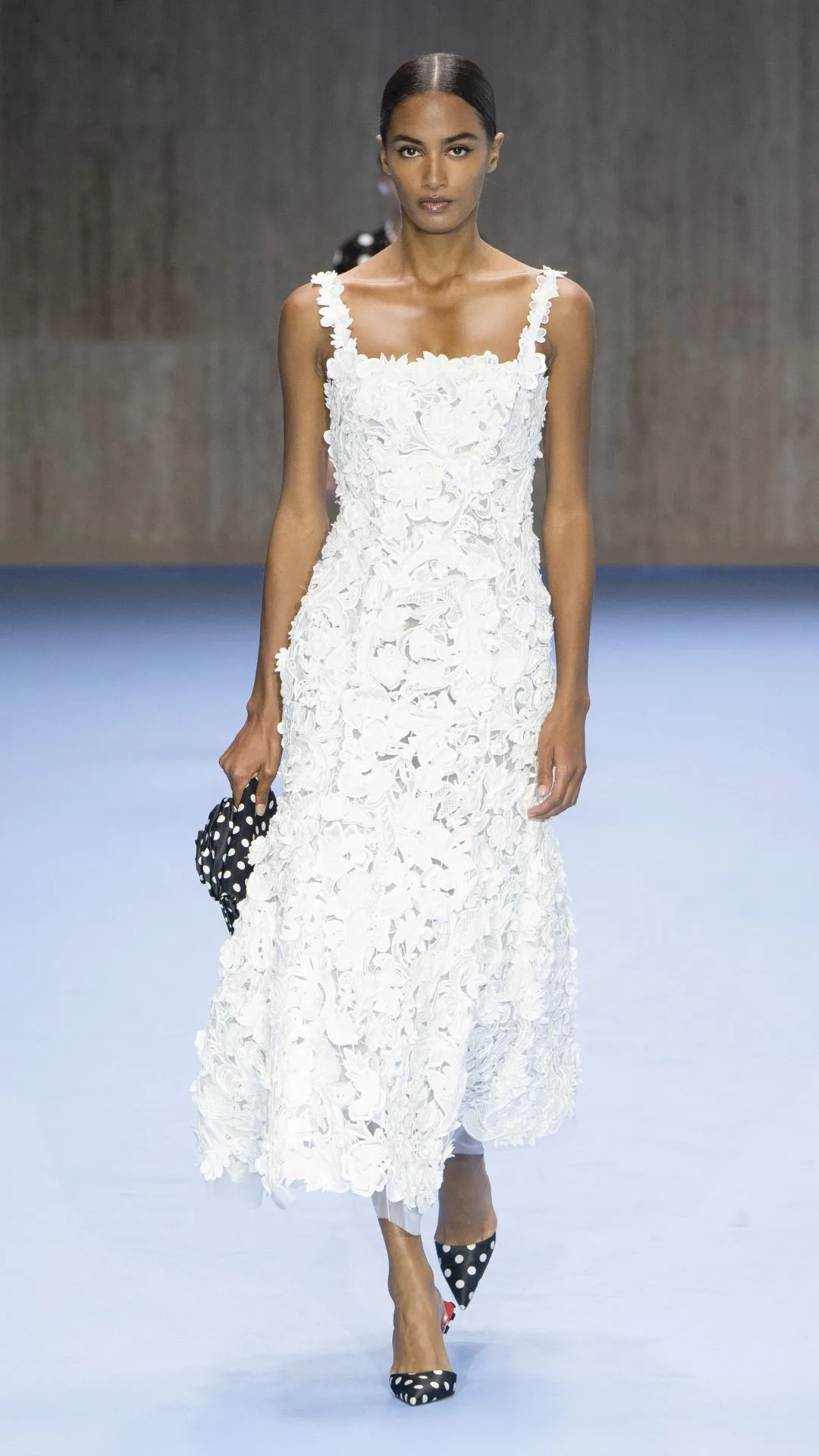 Carolina Herrera Ready to Wear Spring_Summer 2025 fashion show as part of the New York Fashion Week.