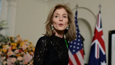 Outgoing US ambassador to Australia Caroline Kennedy