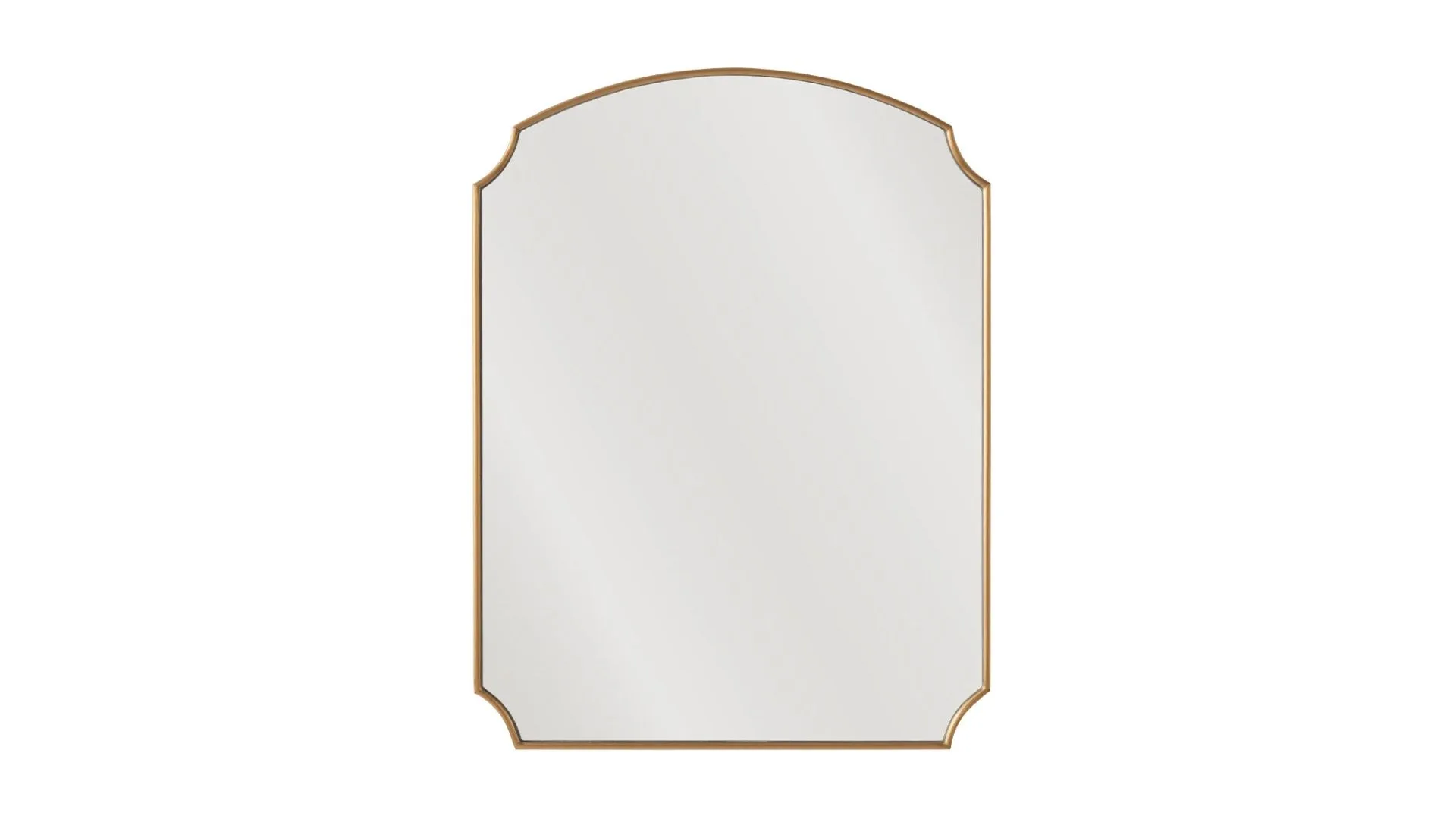 Coquette aesthetic decor Castlery gilded mirror