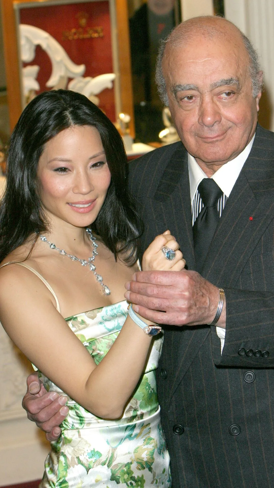 Mohamed Al Fayed Lucy Liu