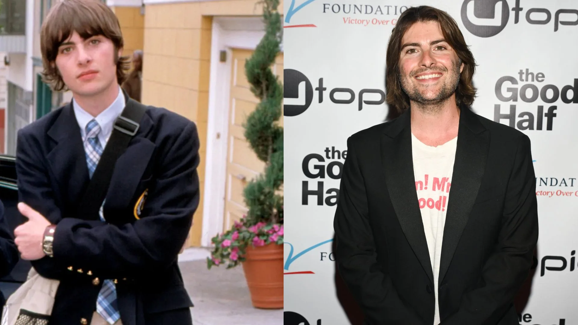 Robert Schwartzman  from The Princess Diaries cast - then and now