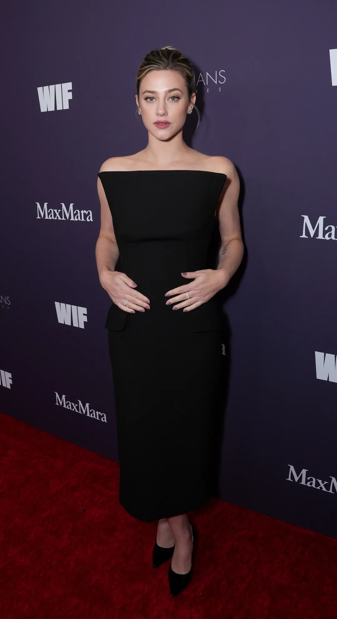 Lili Reinhart was among the best dressed at the 2024 Women in Film (WIF) Honors Gala presented by Max Mara.