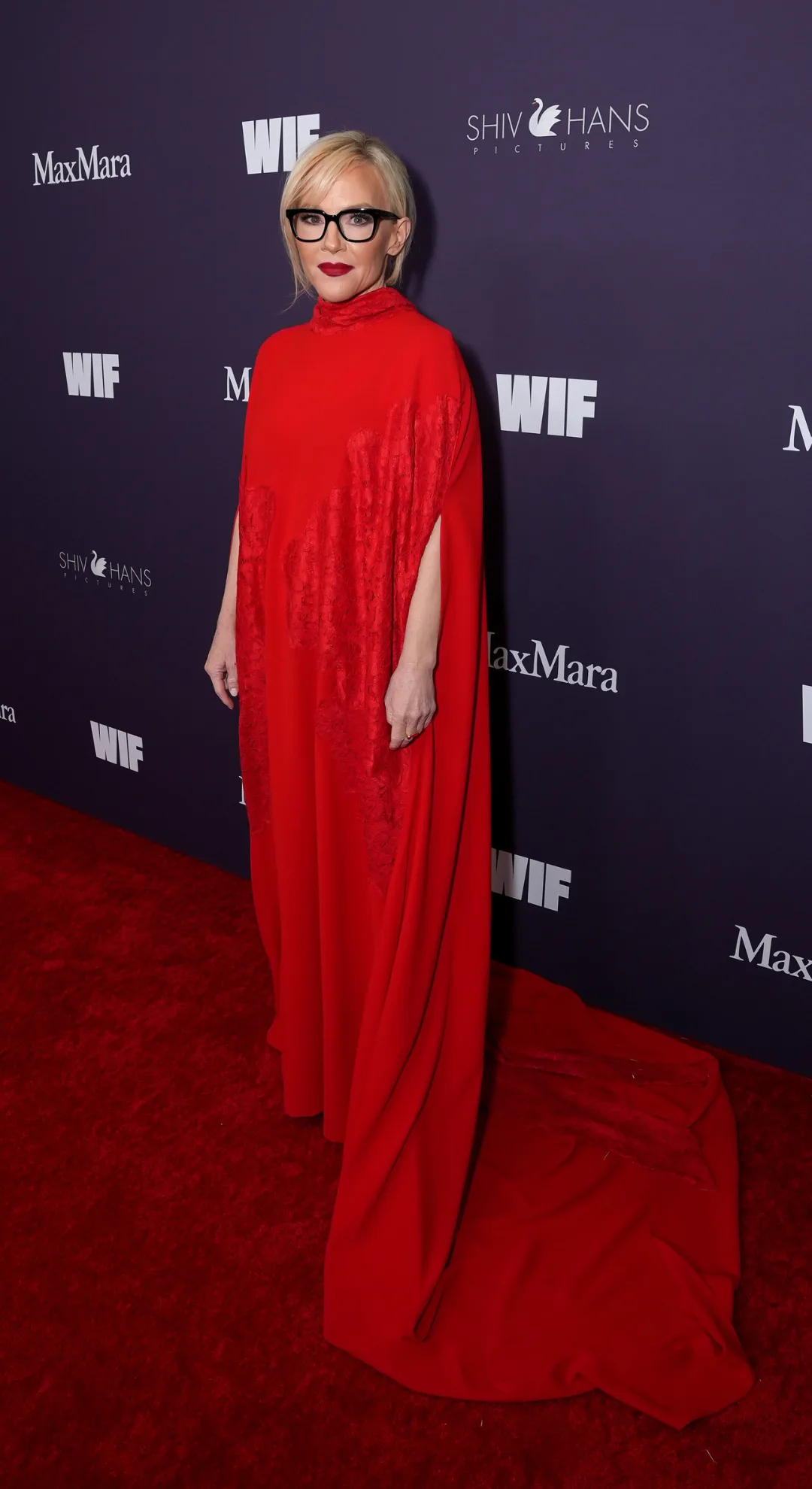 Rachael Harris was among the best dressed at the 2024 Women in Film (WIF) Honors Gala presented by Max Mara.