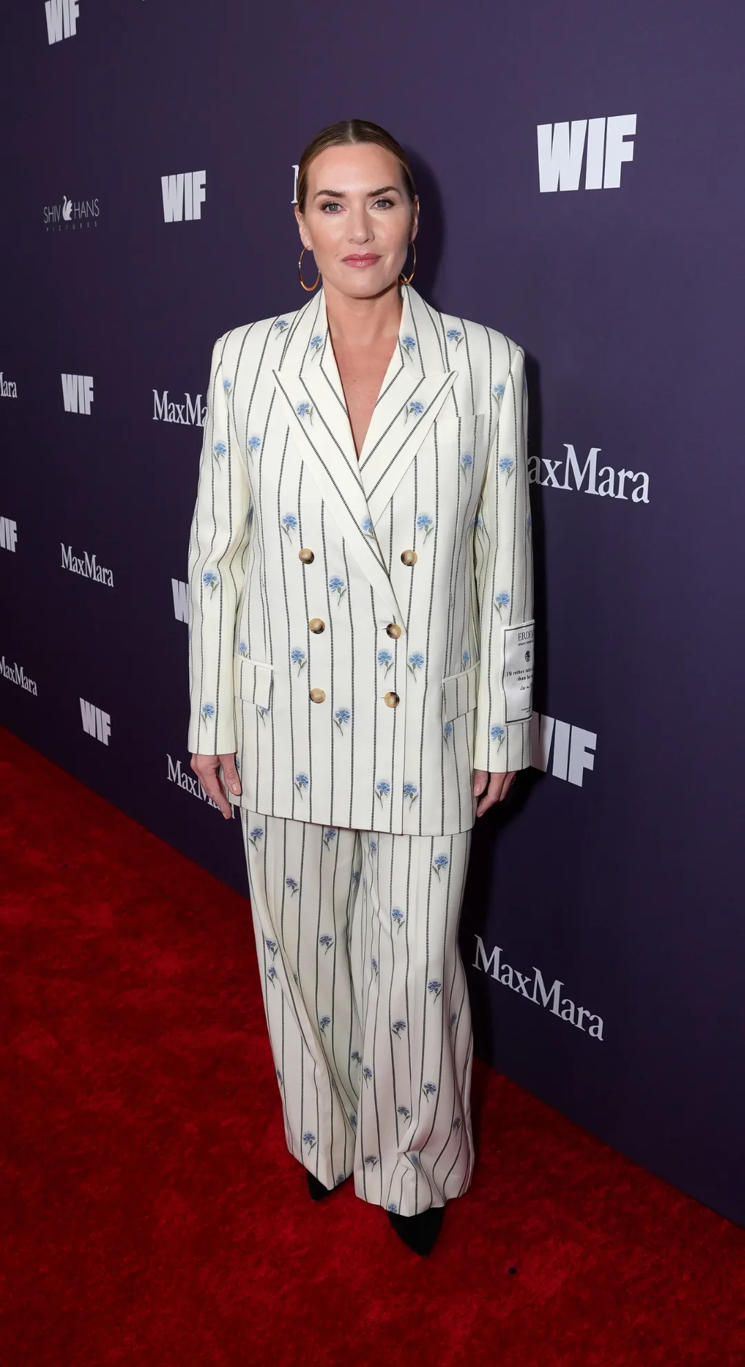 Kate Winslet was among the best dressed at the 2024 Women in Film (WIF) Honors Gala presented by Max Mara.