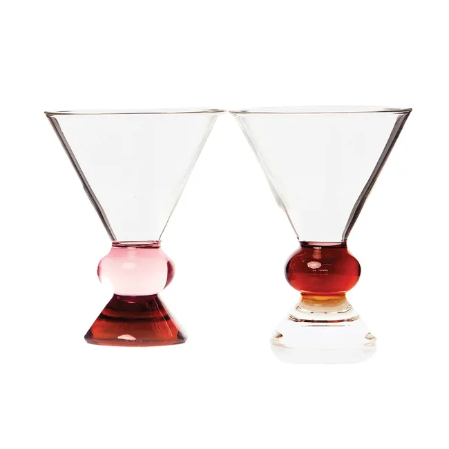 cocktail glasses