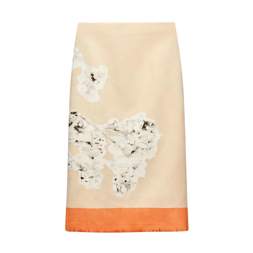 floral skirt