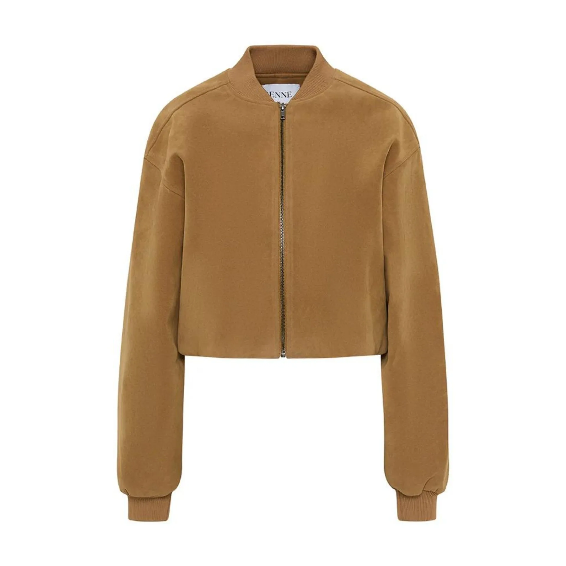 suede bomber jacket