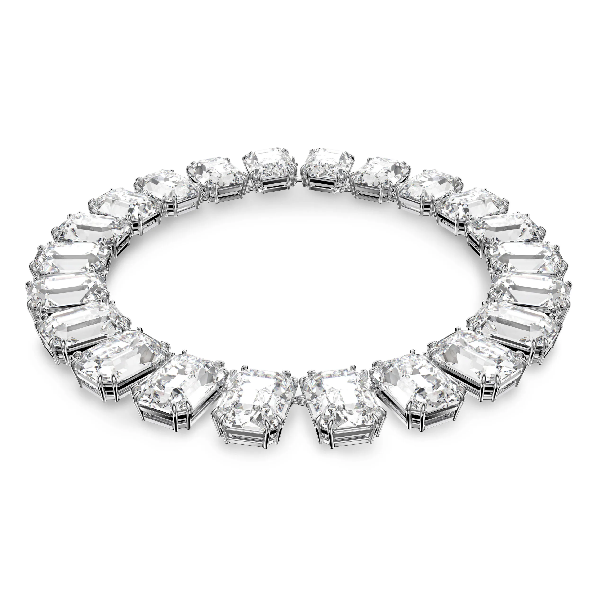 Swarovski Millenia Rhodium Plated Necklace 