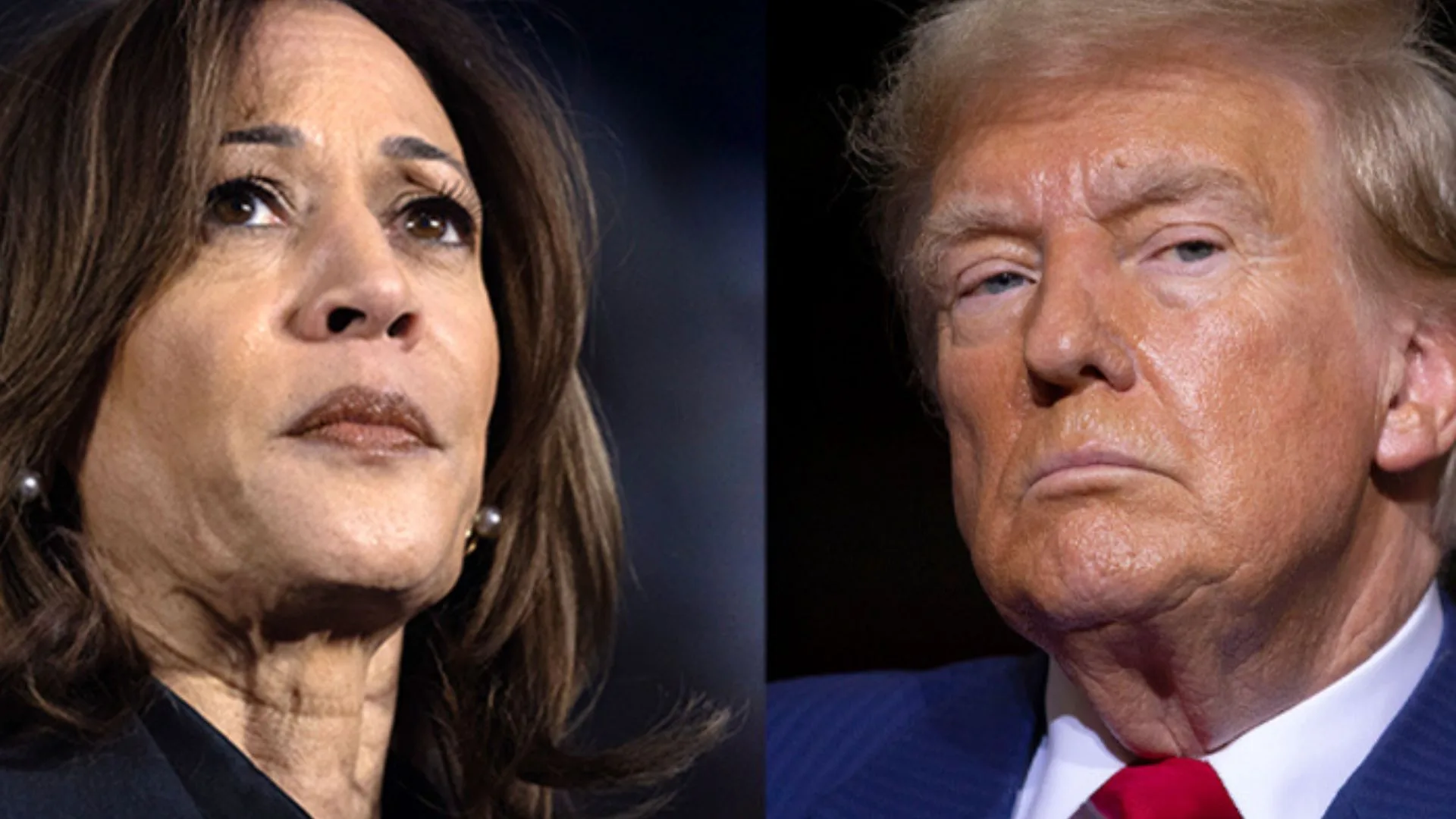 Kamala Harris and Donald Trump American election