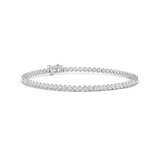 Lab-Grown Classic Round Diamond Tennis Bracelet