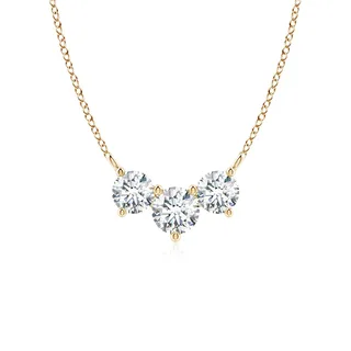 Lab-Grown Classic Trio Diamond Necklace