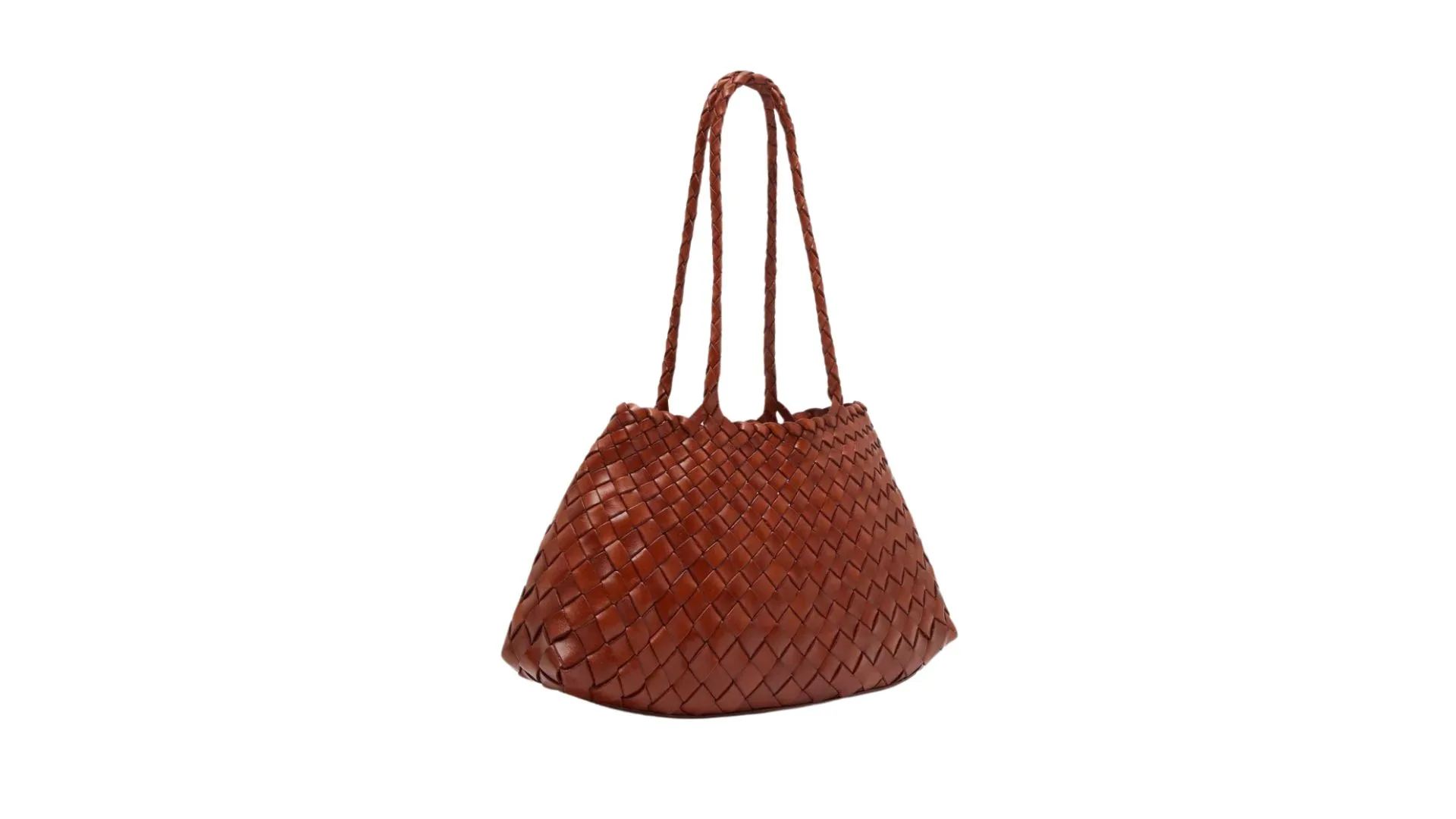 Oxford layla woven leather bag