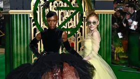 Ariana Grande & Cynthia Erivo Are Serving Wickedly Good Press Tour Looks