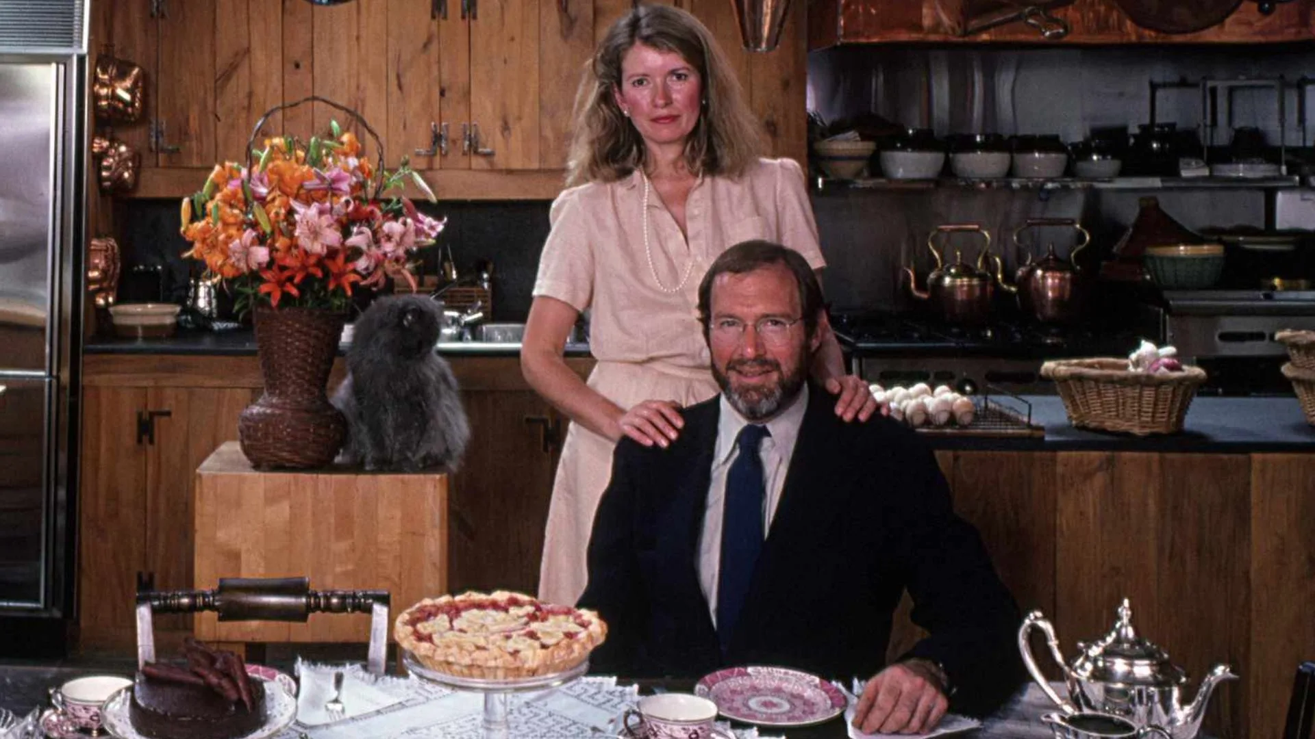 Martha Stewart and Andrew Stewart during their marriage.