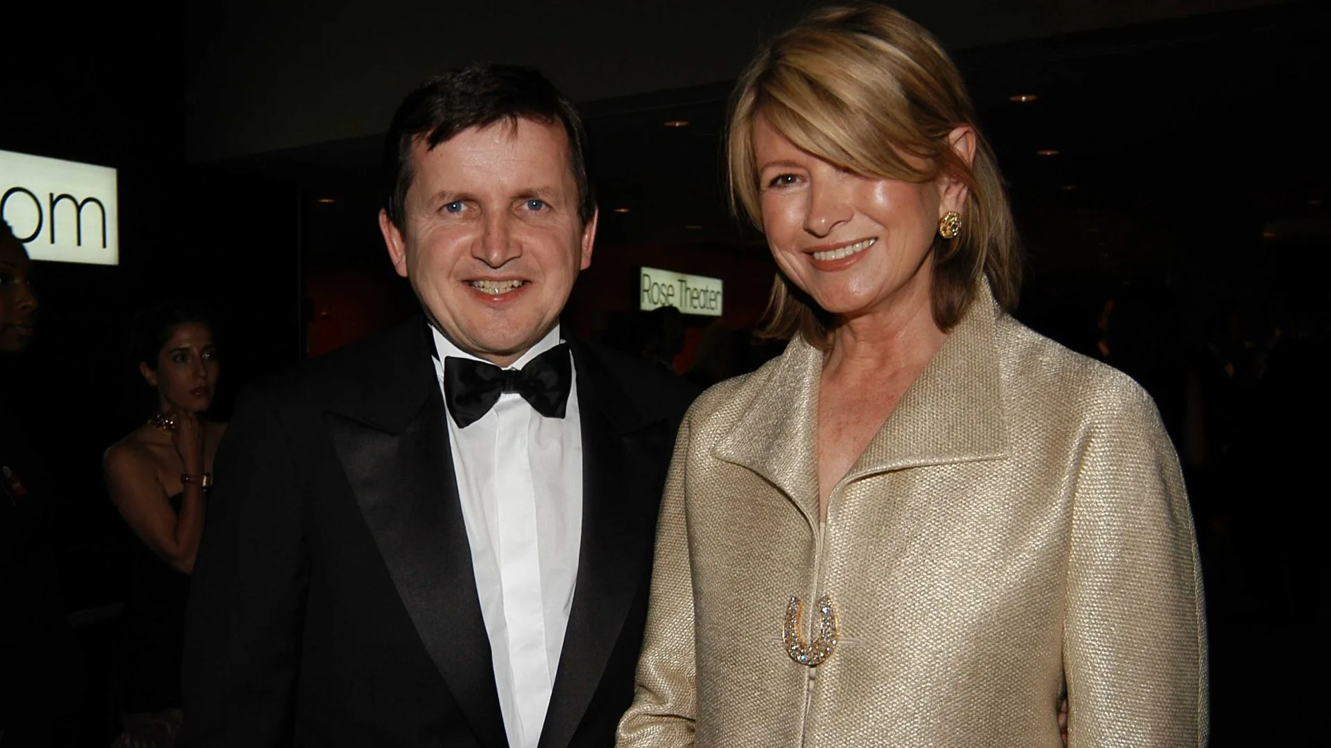 Charles Simonyi and Martha Stewart attend A Celebration for Time Magazine's 100 Most Influential People Issue at Jazz at Lincoln Center on April 19, 2005 in New York City. 