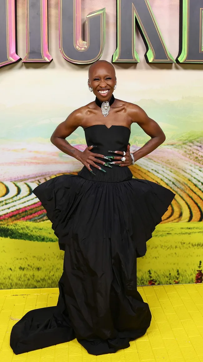 cynthia erivo wicked tour outfits